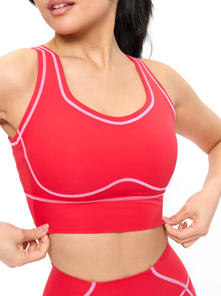 Airbrush Hourglass Sports Bra