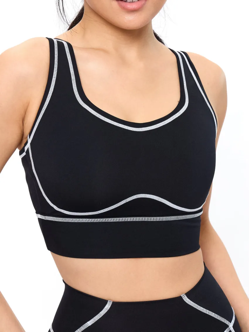 Airbrush Hourglass Sports Bra