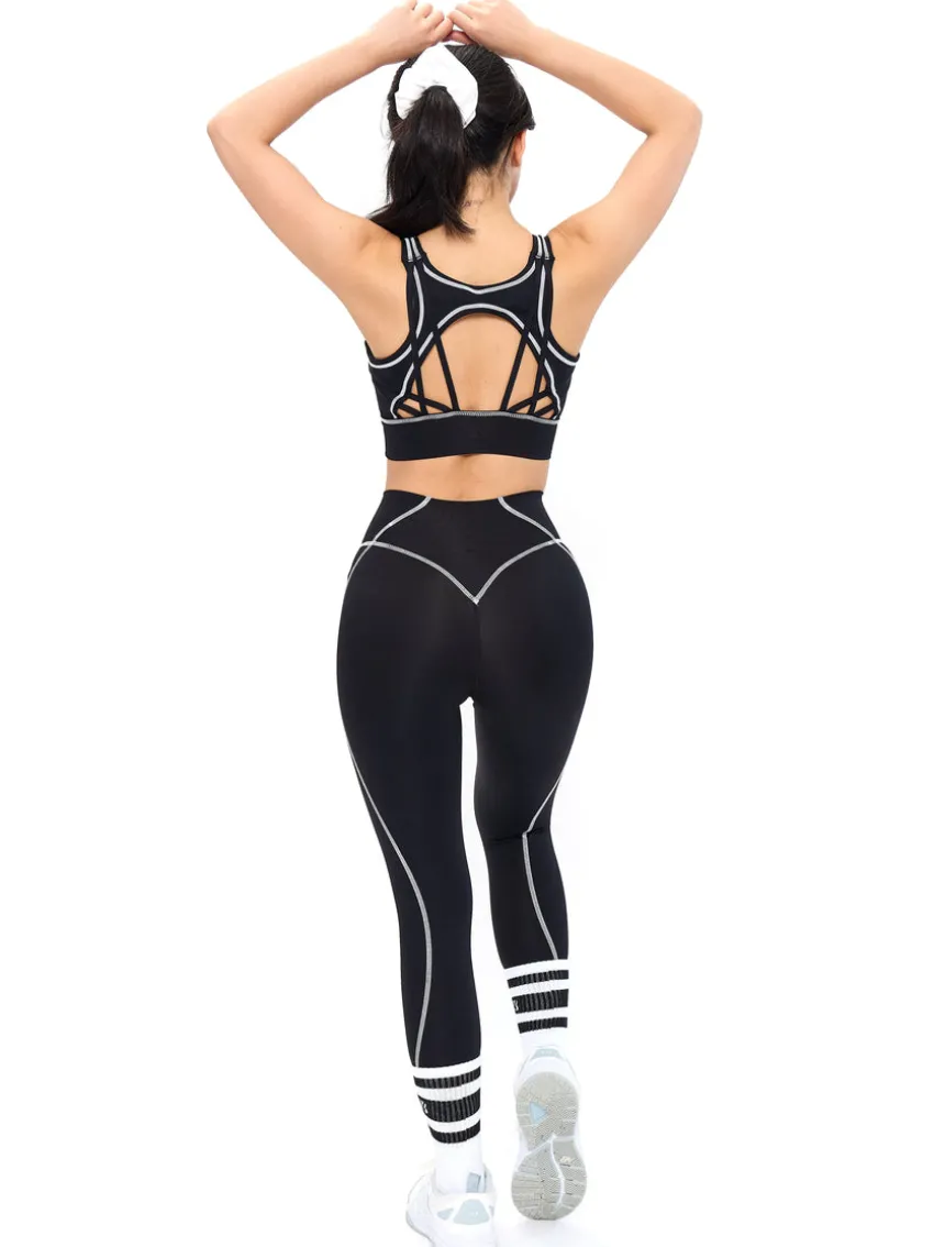 Airbrush Hourglass Sports Bra