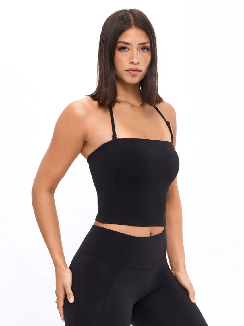 Butter Bandeau Crop