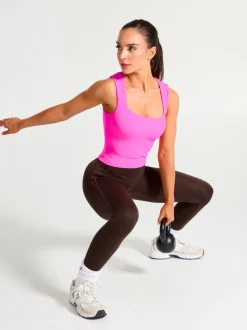 Butter Square Neck Waist Tank