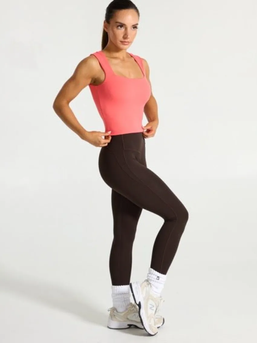 Butter Square Neck Waist Tank