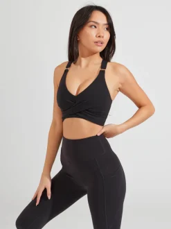 Candy Wrap Sports Bra