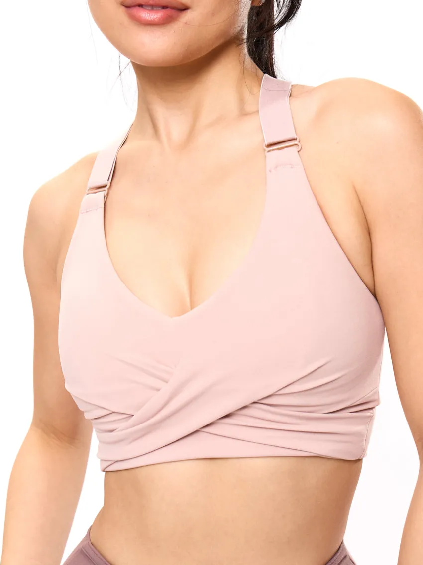 Candy Wrap Sports Bra
