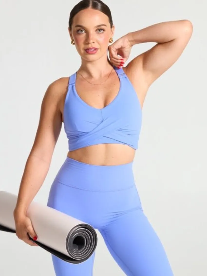 Candy Wrap Sports Bra