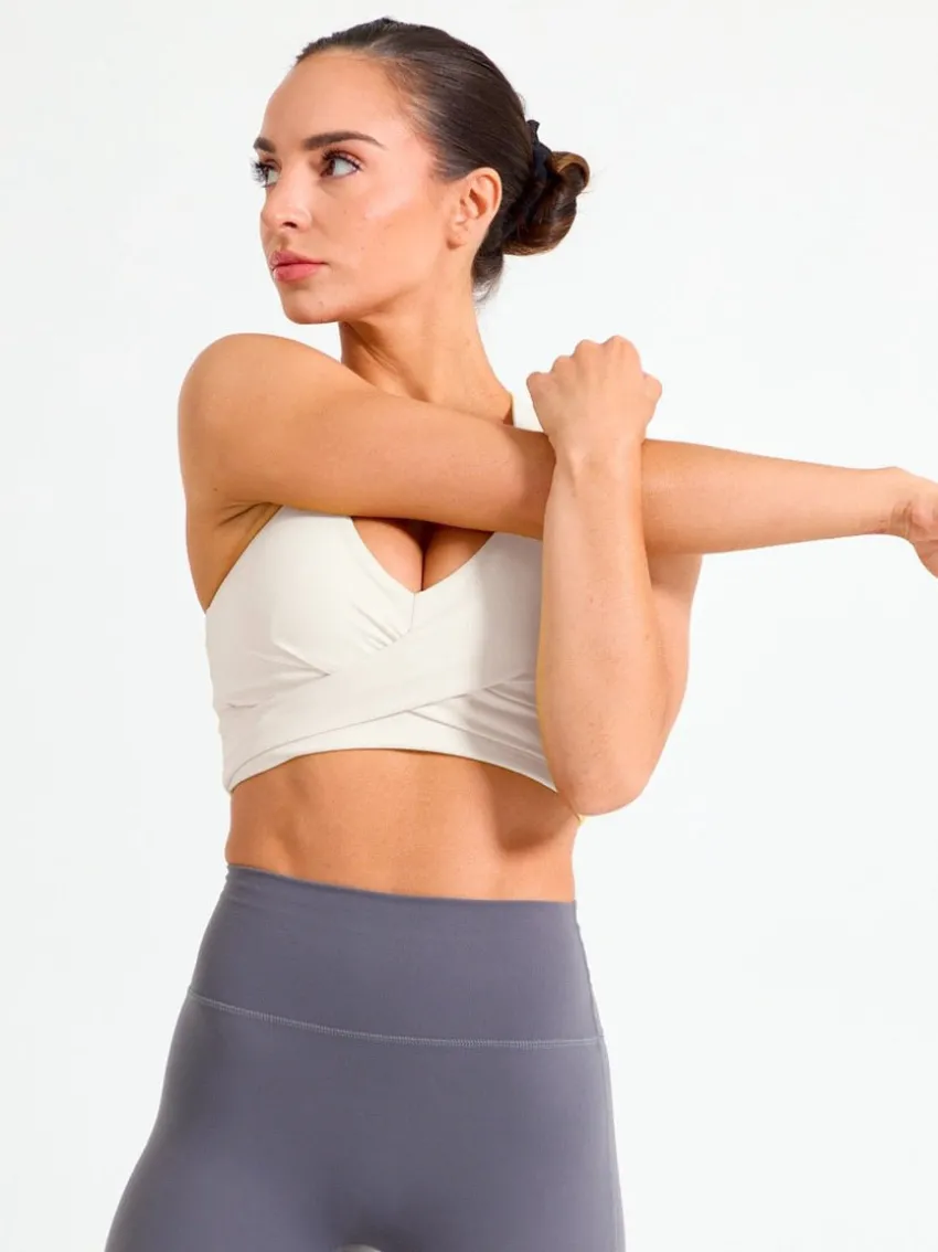 Candy Wrap Sports Bra