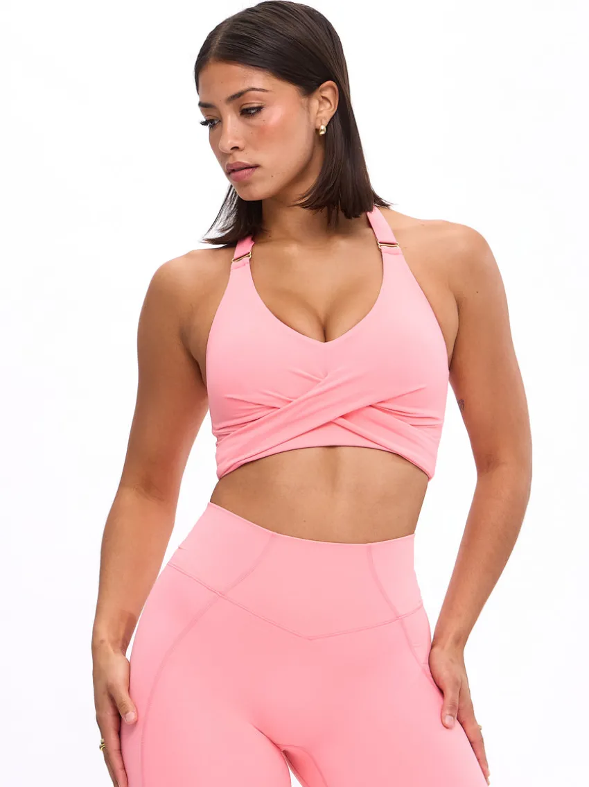 Candy Wrap Sports Bra