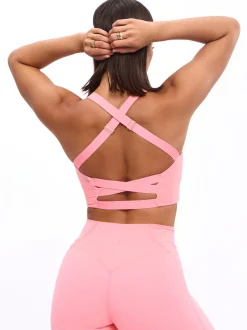 Candy Wrap Sports Bra