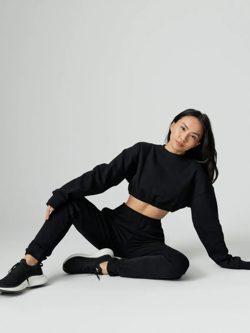 Cloud Long Sleeve Crop