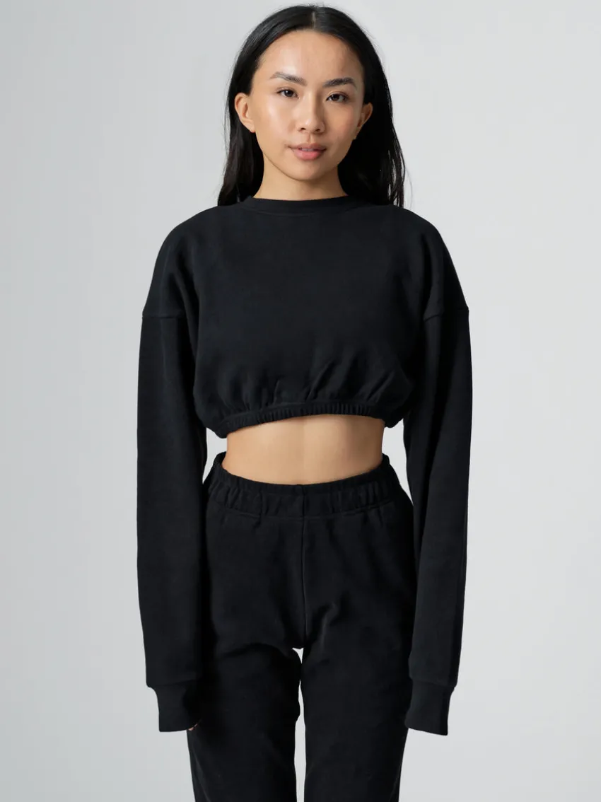 Cloud Long Sleeve Crop