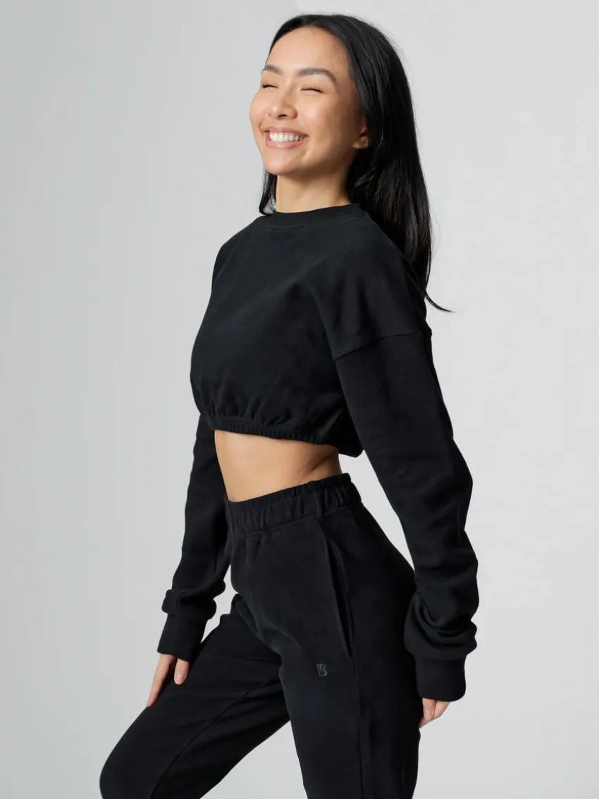 Cloud Long Sleeve Crop