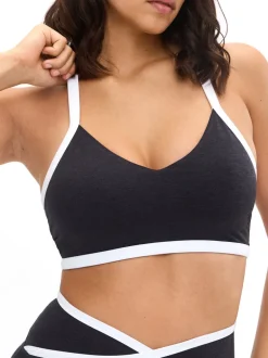 Dream Heather Contrast Sports Bra