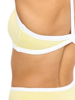 Dream Heather Contrast Sports Bra