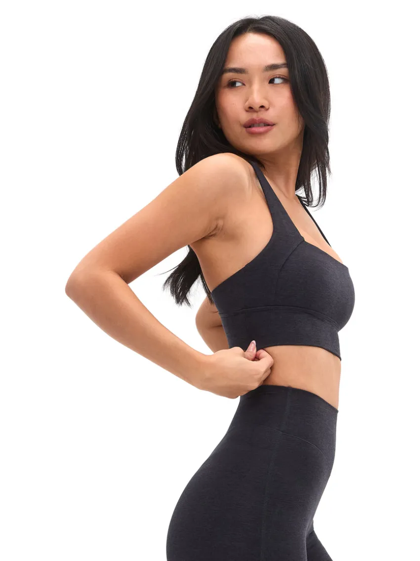 Dream Heather Square Neck Sports Bra