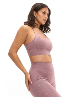 Dream Heather Square Neck Sports Bra