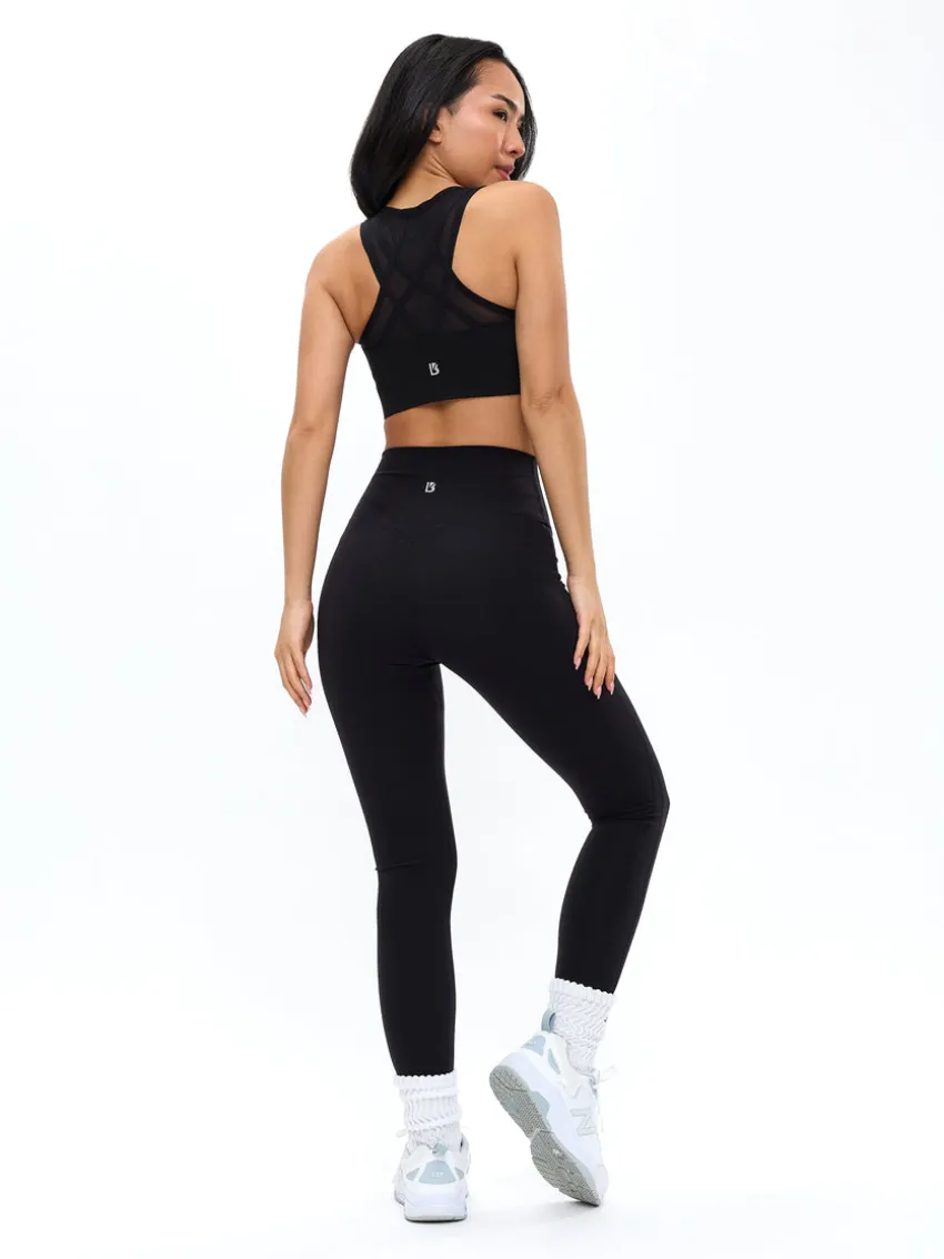 High Impact Zip Sports Bra