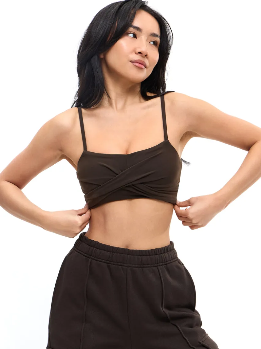 Ivy Wrap Sports Bra