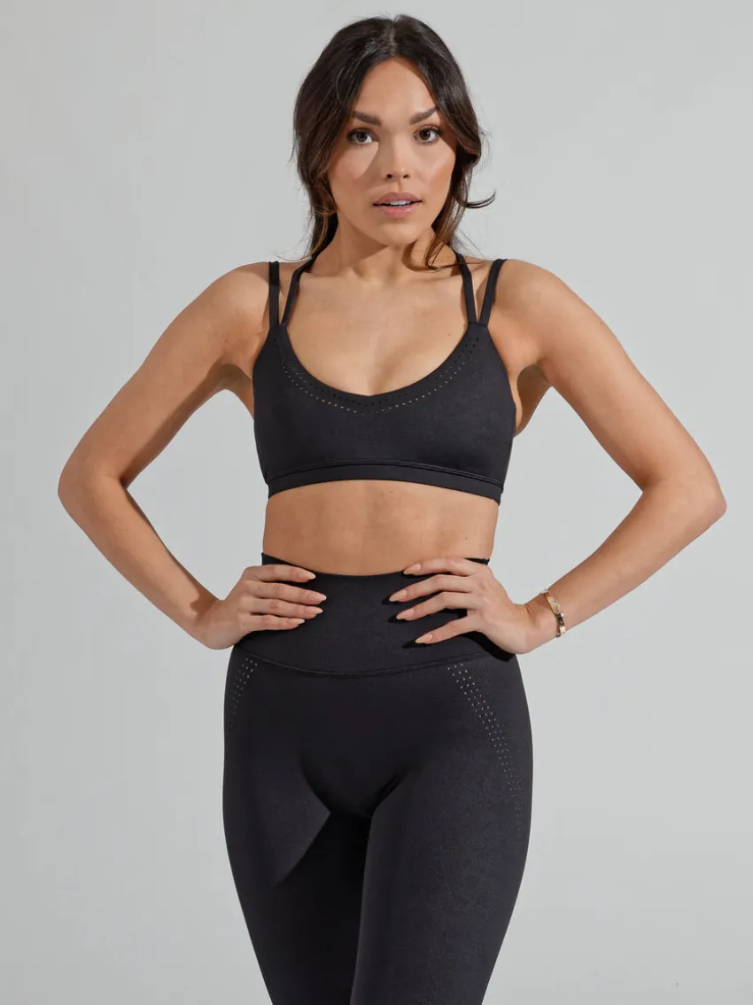Limitless Laser Cut Sports Bra