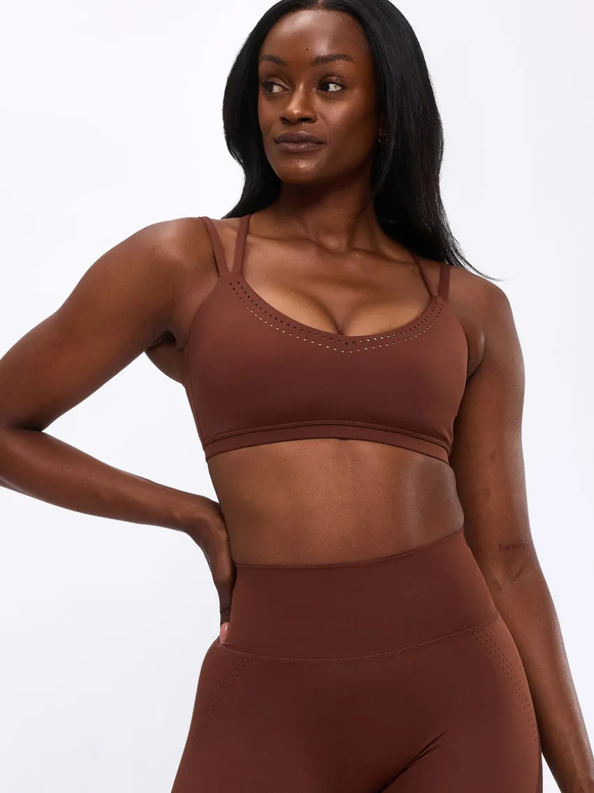 Limitless Laser Cut Sports Bra