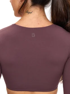 Long Sleeve Curve Crop