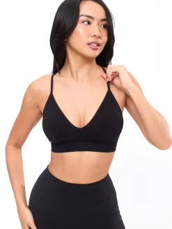 Plunge Seamless Sports Bra