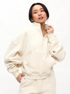 Plush Fleece Quarter Zip Pullover