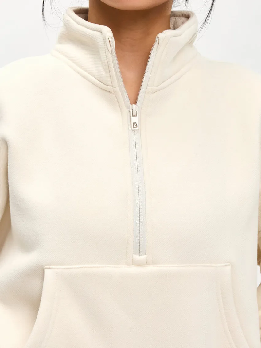 Plush Fleece Quarter Zip Pullover