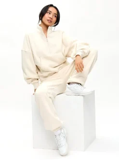 Plush Fleece Quarter Zip Pullover