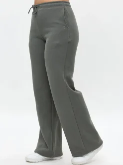Plush Fleece Straight Leg Sweat Pant