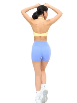 Poshknit Scrunch Halter Sports Bra
