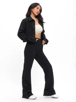 Snap Crop Jacket