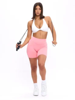 Twisted Halter Sports Bra