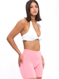 Twisted Halter Sports Bra